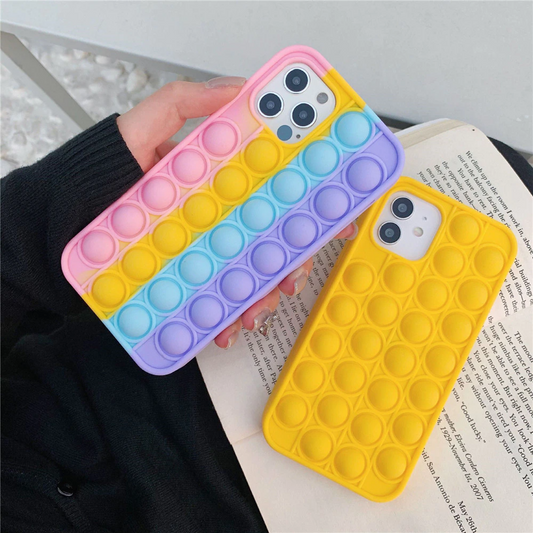 Bubble Wrap Fidget Texture iPhone Case