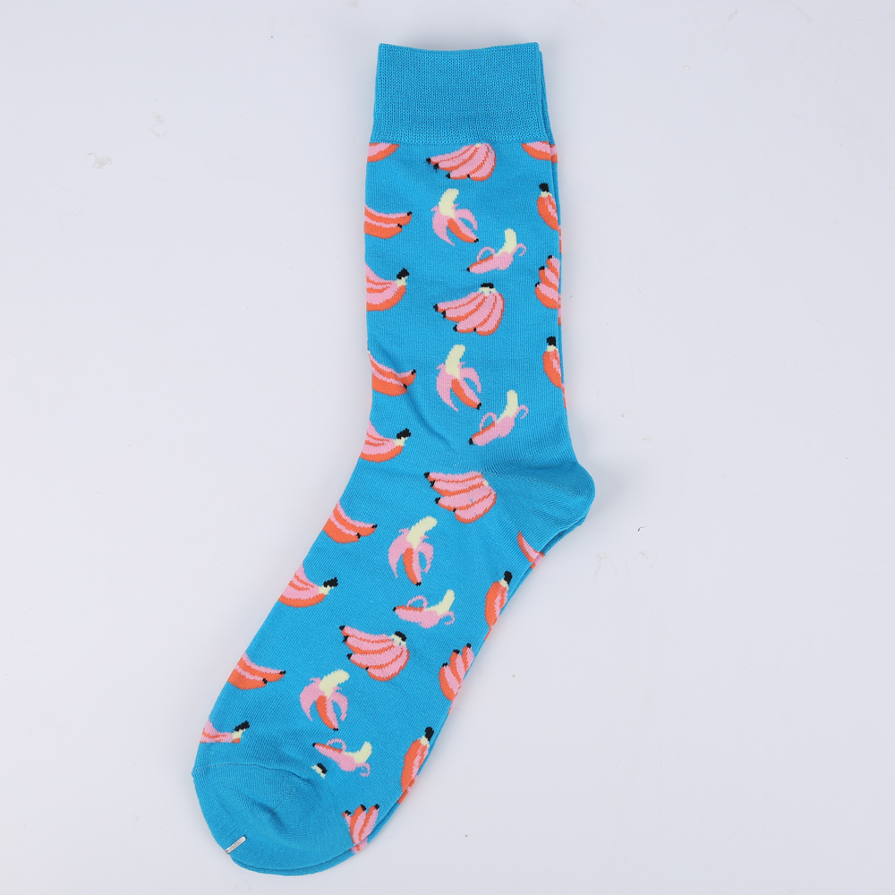 Blue Banana Ankle Socks - Ice Cream Cake