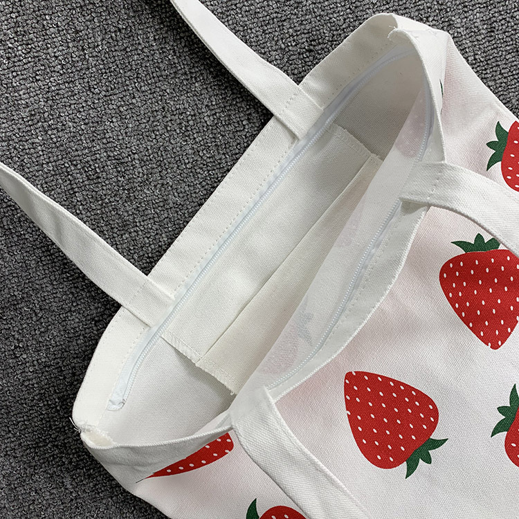 Strawberry Pattern Tote