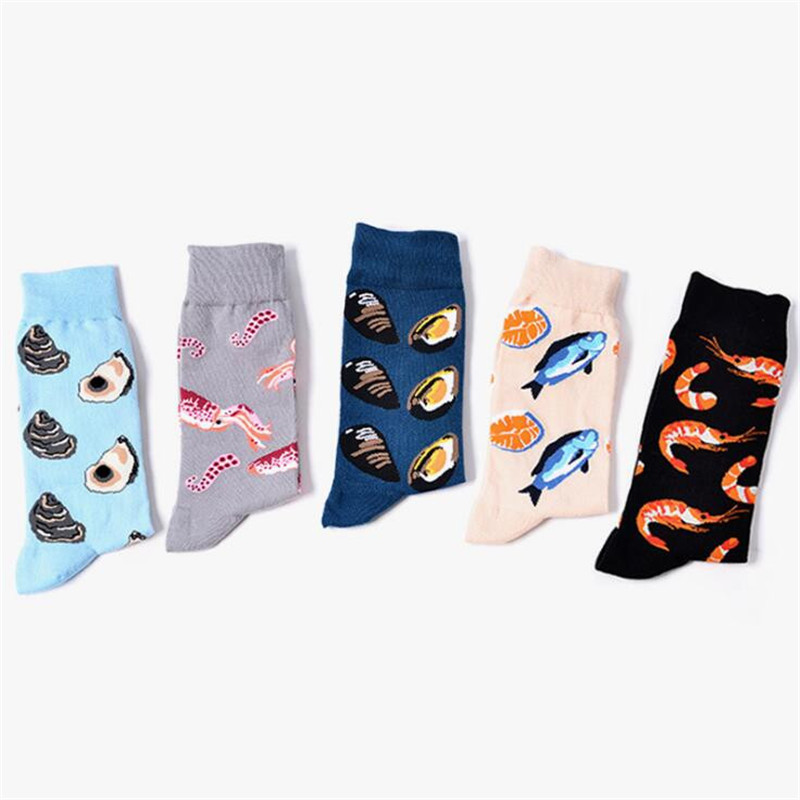 Seafood Ankle Socks (5 Designs) - Ice Cream Cake