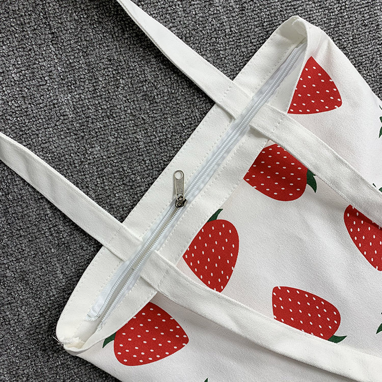 Strawberry Pattern Tote