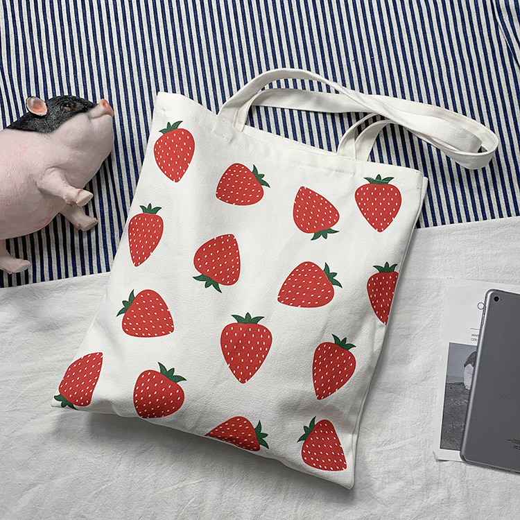 Strawberry Pattern Tote