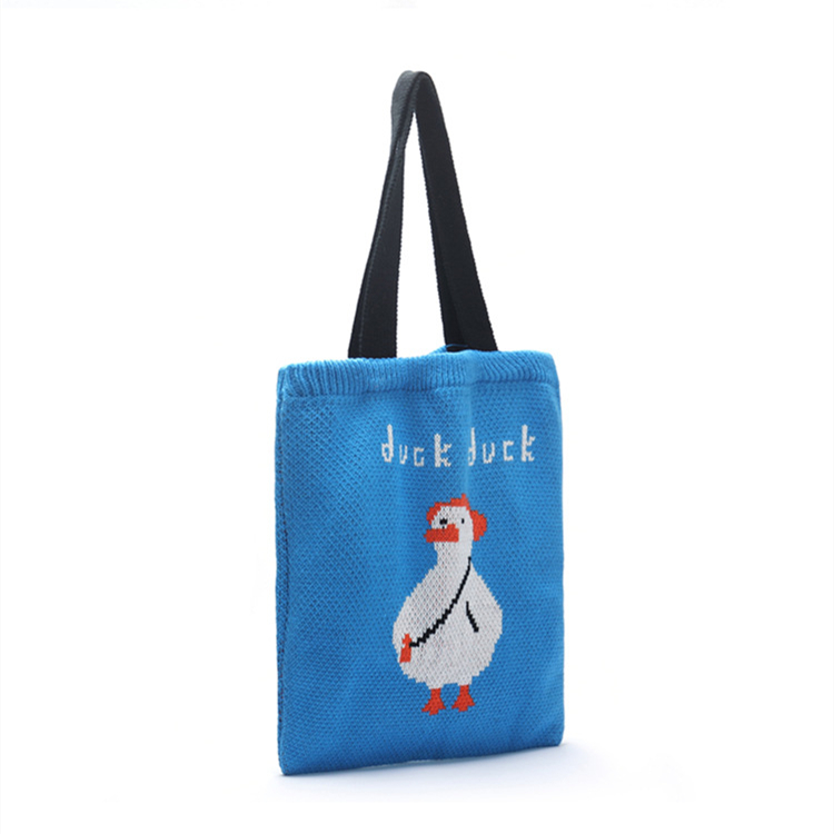 Knitted Duck Tote
