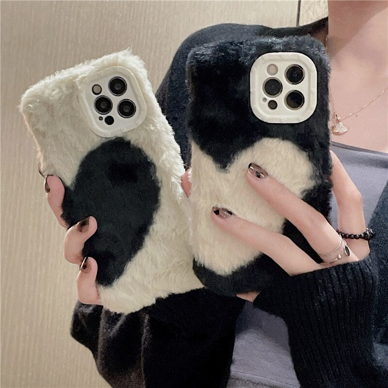 Plush Heart iPhone Case (2 Designs)