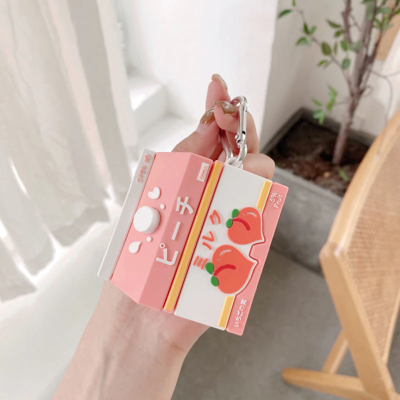 Peach Milk Airpod Case Cover