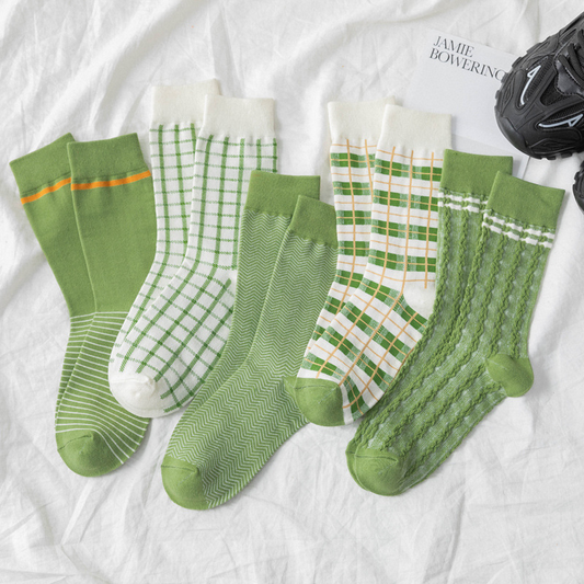 Cottagecore Crew Socks