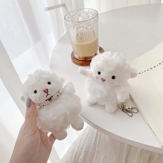 Plush Sheep AirPod Case Cover