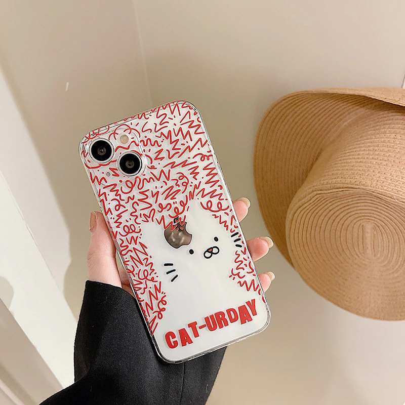 Caturday iPhone Case