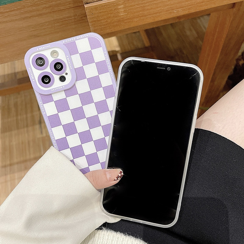 Checkerboard iPhone Case (2 Colours)