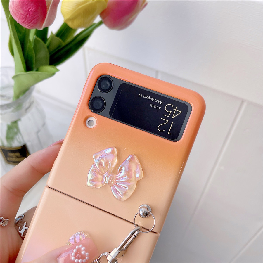 Bow and Butterfly Galaxy Z Flip Phone Case (6 Colours)