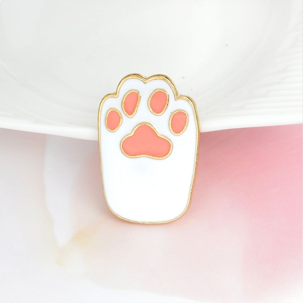 Cat Paw Enamel Pin (2 Designs) - Ice Cream Cake